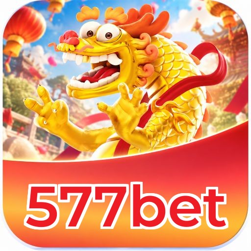 Interface da plataforma 577bet mostrando slots populares e bônus de boas-vindas